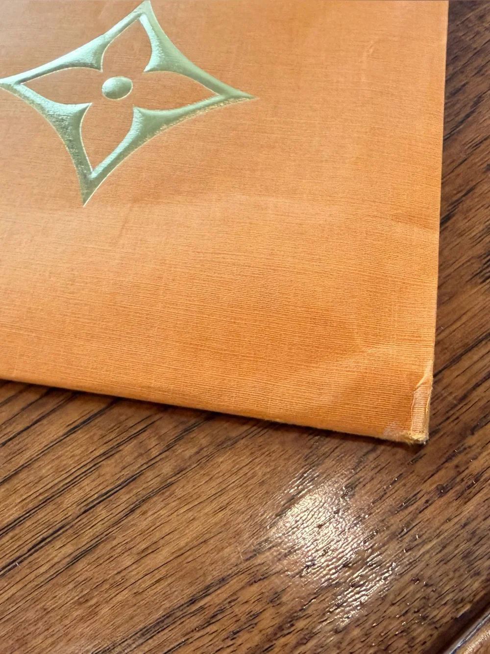 Louis Vuitton Orange Bags - Set of 4 ranging in size.